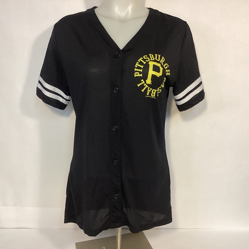 MLB Pittsburgh Pirates Baseball Womens Jersey size medium Campus Lifestyle
